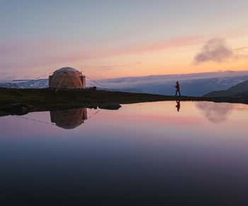 Trolltunga: Trolltunga Sonnenuntergang Glamping