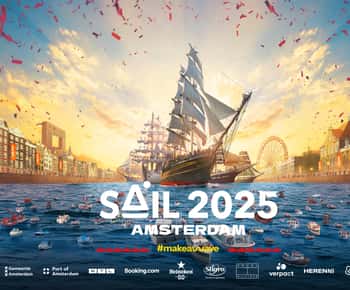Organizador oficial da SAIL Amsterdam: Tall Ships Cruise w Lunch