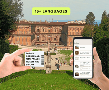 Floransa: Pitti Sarayı ve Boboli Bahçeleri Bilet & e-Kitap