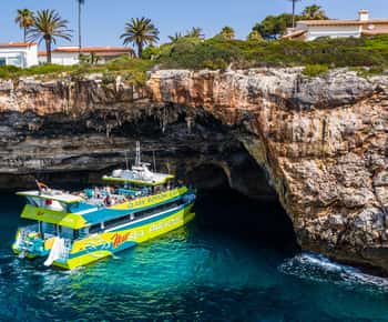 From Sa Coma: East Coast Glass Bottom Boat Trip