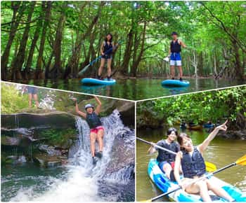 Iriomote Island: SUP or Canoeing and Canyoning Tour