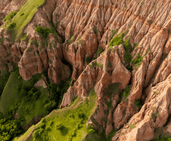 From Sibiu: Mud Volcanoes and Red Ravine Day Trip