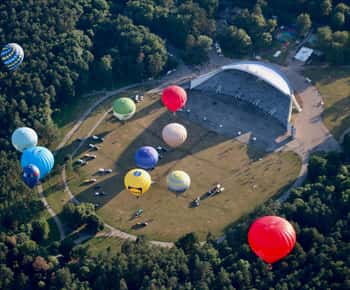 Vilnius: Heißluftballonfahrt über Vilnius oder Trakai