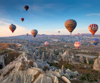 De Istambul: Visita de 2 dias à Capadócia com balão