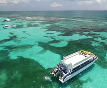Vanuit Cancún of Riviera Maya: Dagtrip Isla Contoy & Mujeres