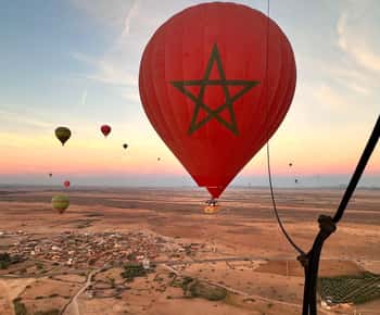 Marrakesch: 40-minütige Ballonfahrt am frühen Morgen