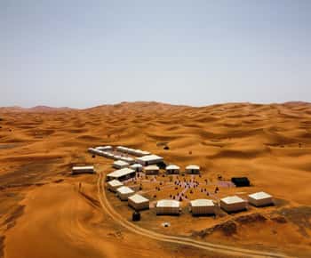 Merzouga: Overnight Stay in Luxury Desert Tent with Dinner