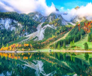 Viagem privada de 1 dia: Salzburgo ao Glaciar Dachstein + Gosausee