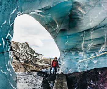 Från Vik: Katla isgrotta och Super Jeep Tour