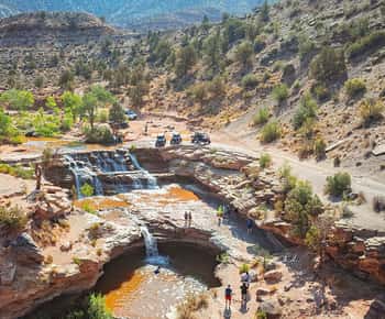 Greater Zion: UTV Tour to Toquerville Falls