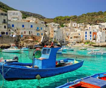 Vom Zentrum Palermos aus: Favignana und Levanzo Bootstour
