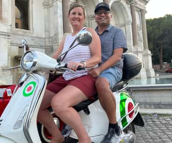 Roma: Recorrido en Vespa con Gelato