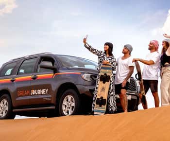 Dubai Desert Journey: Red Dune Safari w/ BBQ in Bedouin Camp