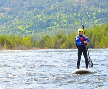 Færvik: Raet nationalpark SUP (Stand up Paddleboard) Tour