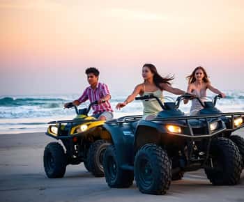 Hurghada: Passeio de Quadriciclo ou Buggy em Família pelo Mar e pelas Montanhas