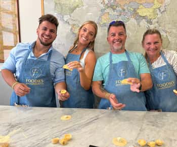 Sorrento: Aula de massas com uma refeição e vinho