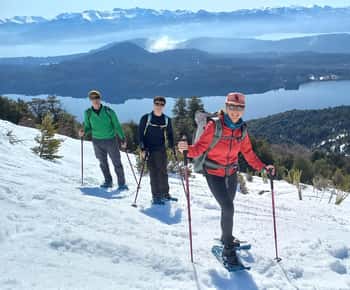 Bariloche: Aventura de um dia inteiro com raquetes de neve nos Andes