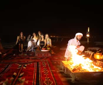 Dubai: Overnight Safari, Dinner, Stargazing & Al Khayma Camp