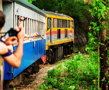 A partir de Banguecoque: Excursão à Ferrovia da Morte e Hellfire Pass com almoço
