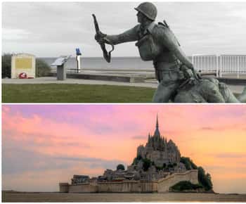 Paris: D-Day Landmarks and Mont Saint-Michel Guided Tour