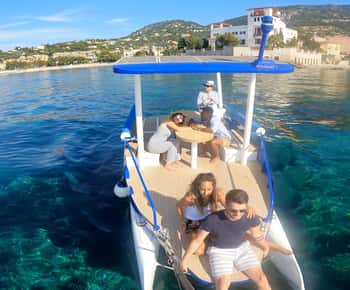 Nice: Private French Riviera Solar Boat Cruise