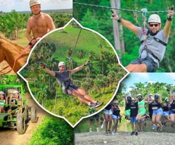Dominican Republic 4-in-1: Buggies/Ziplines/Horses/Culture