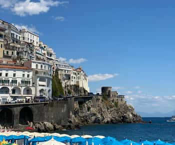 Rome: Relaxing History and Sea Day Trip to Pompeii & Amalfi