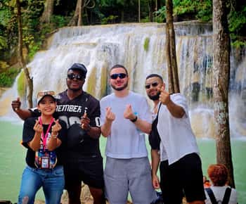 De Bangkok: Kanchanaburi, Rio Kwai e Cachoeira de Erawan