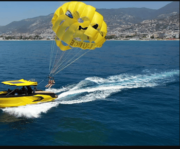 Santorini: György: Parasailing ExperiencePerissa,Perivolos,St.George