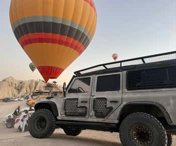 Cappadocia: Jeep Safari 4x4 all'alba o al tramonto