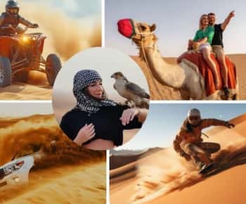 Qatar: ATV & Quad Dune Bashing, Camel Ride, & Sandboarding