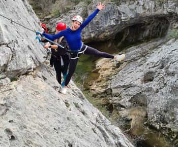 Via ferrata _ Čikola Canyon