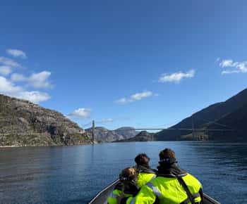 From Stavanger: Lysefjorden & Pulpit Rock Safari by RIB