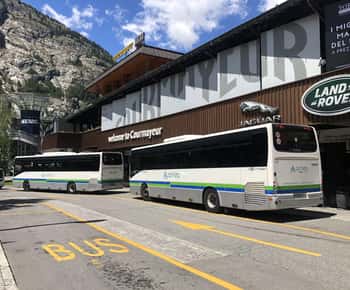 Chamonix: Bus transfer to/from Courmayeur