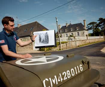 WW2 Jeep Tour Utah Beach - Sainte Mere Eglise 2h