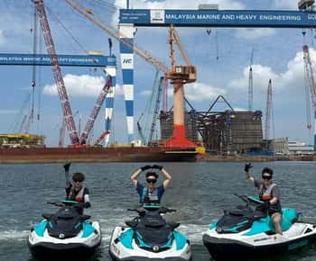 Johor Bahru : Seadoo JetSki 60mins Self Ride Tour(Single)