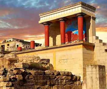 Excursão de 1 dia ao Palácio de Knossos e a Heraklion a partir da zona de Chania