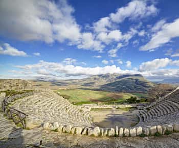Segesta: Eintrittskarte für den archäologischen Park und App Audioguide