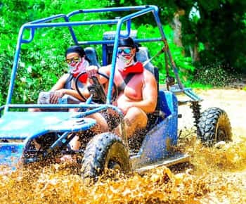Punta Cana: Half-Day Buggy Tour with PickUp & Macao Beach
