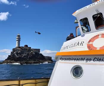 From Baltimore Boat Tour: Fastnet Rock Lighthouse