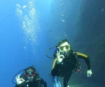 Malte : Baptême de plongée sous-marine, Première Expérience