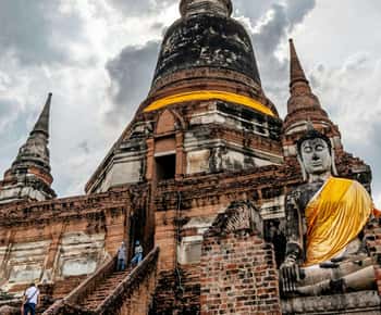 From Bangkok: Ayutthaya Heritage Tour with Sunset Boat Ride