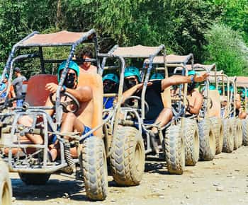 Adalia: zipline, rafting, tour in jeep e safari in quad con pranzo