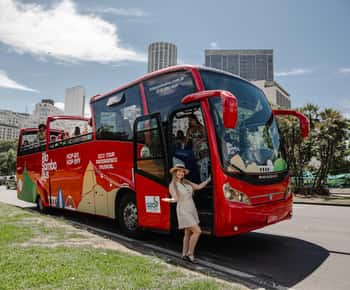 Hop-On Hop-Off Περιηγητικό Λεωφορείο στο Ρίο ντε Τζανέιρο -Rio Samba Bus