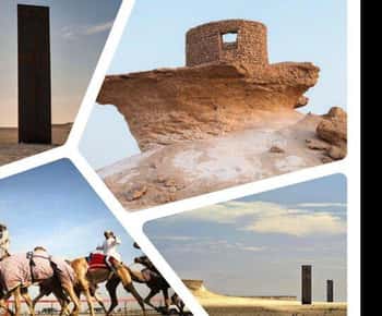 Doha: Richard Serra Sculpture, Zekreet and West Coast Tour