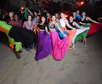 San Juan: Puerto Rican Folklore Bomba Class with Live Music