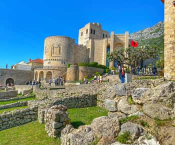 De Tirana: Castelo de Kruja, Bazar Antigo e Vista de Sari Salltik