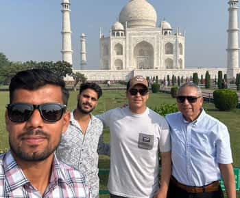 Desde Delhi: Tour al amanecer en el Taj Mahal, el Fuerte de Agra y el Baby Taj