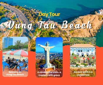 Vung Tau Beach Trip: Christ the King & Local Food from HCM