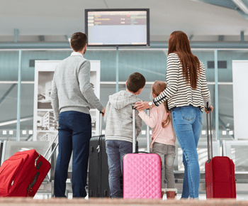 FTE Transfer Aeroporto Grupo 4 a 6 pessoas com bagagem